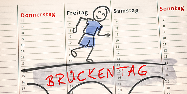 Himmelfahrt Brückentag